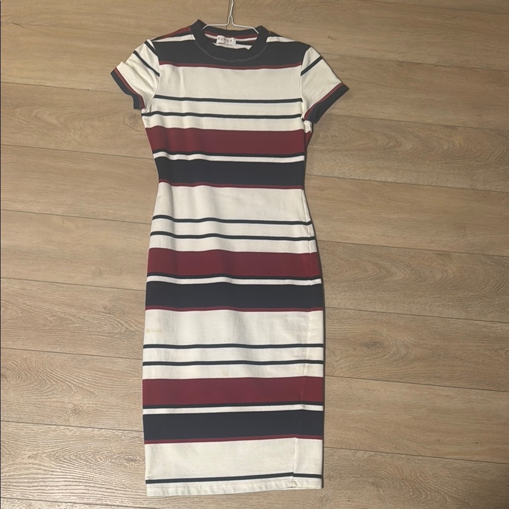 Hello Molly Blue Midi Dress Elegant and Versatile